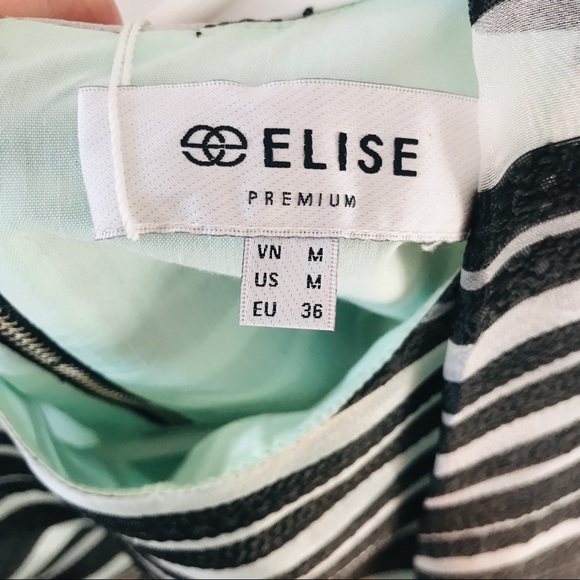 Sleeveless Dress - Mint Black - Picture 4 of 7